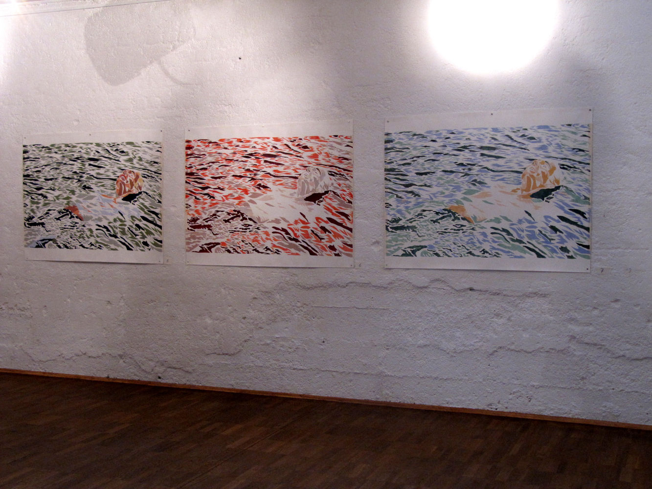 Ausstellungsansicht Kathrina Rudolph Galerie Arja Decker