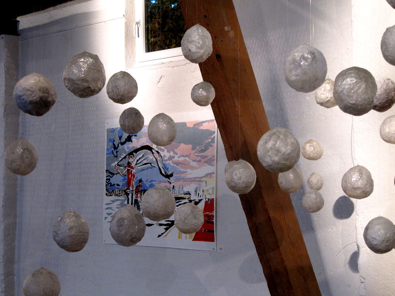 Ausstellungsansicht Kathrina Rudolph Galerie Arja Decker